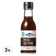 청정원 맛선생 참치액, 250ml, 3개