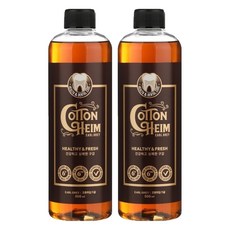 COTTONHEIM 漱口水 伯爵茶薄荷口味, 2瓶, 500ml