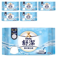 Kleenex 舒潔 濕式衛生紙, 40張, 6包