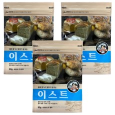 藍銀酵母, 60g, 3包