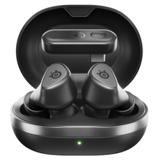 SteelSeries 賽睿 真無線遊戲耳機 黑色, 輕巧便攜，享受自由自在的遊戲體驗, 1個, HS35R (右); HS35L