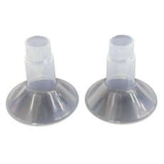 YOUHA 優合 吸乳器兩截式喇叭罩專用配件 前罩 (2入30mm), 2個