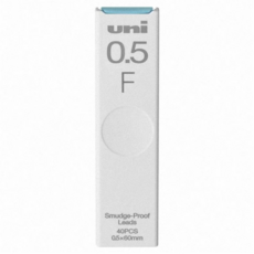 Uni 三菱自動鉛筆芯 F ULS-05-40, 0.5mm, 40入 - 精準書寫，不易塗抹