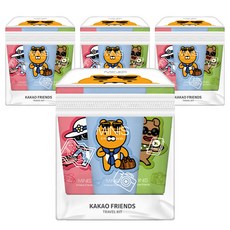 MINIS Kakao Friends旅行用洗漱用品組, 4組