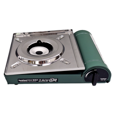 Iwatani 岩谷 綠卡高效防風型磁式卡式瓦斯爐 2.8kW, 1個