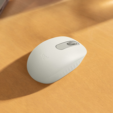 logitech 羅技 無線藍芽滑鼠, M196, 珍珠白