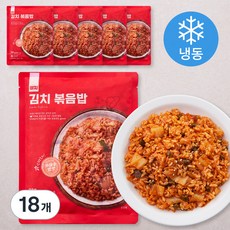 엄지 김치볶음밥 신 (냉동), 300g, 18개