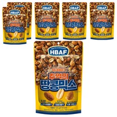 바프 추억의 땅콩믹스, 120g, 6개