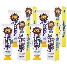 브리스틱 어린이 불소 케이엘 치약, 50g, 4개