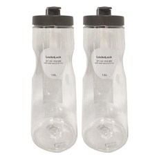 LocknLock 樂扣樂扣 PET冷水壺, 灰色, 1.5L, 2個