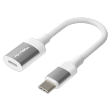 POLYWELL 寶利威爾 Type-C-Lightning母 蘋果充電線轉接線 27W 12cm, PW15-W45-A378, 1個
