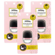 小林製藥 Sawaday 車用夾式芳香劑 - Parfum Rose, 車用, 花果香, 3個