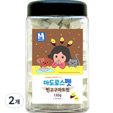 마도로스펫 찐고구마 트릿, 130g, 2개