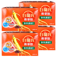 白蘭氏 養蔘飲, 三效合一, 含人蔘、五味子和麥門冬, 零脂肪、零膽固醇，無防腐劑添加, 60ml, 6瓶, 4盒