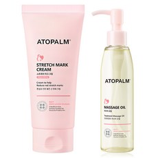 아토팜 매터니티 케어 스트레치 마크 튼살크림 150ml + 마사지 오일 120ml, 1개 1세트