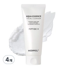 메디필 펩타이드9 아쿠아 에센스 페이셜 클렌저, 150ml, 4개