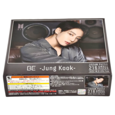 BTS 拼圖 Set 216片 - Jung Kook, 18.2x25.7cm, BE -JUNGKOOK-, 1盒