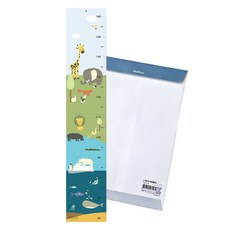 mellow 身高壁貼, 海/地/天動物朋友, 1個