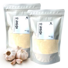 헬로우그린 국산 마늘 분말 팩, 300g, 2개