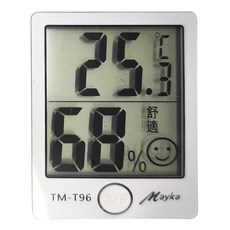 Mayka 明家 電子溫濕度計 TM-T96, 1個
