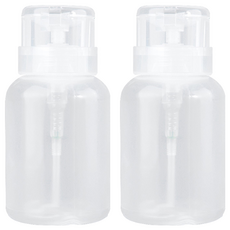 네일 디스펜서 리무버 공병 220ml, 2개, 투명