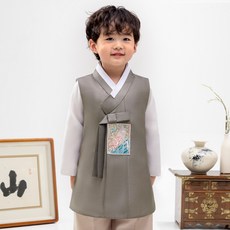 geumdongi hanbok 金銅男童灰孔雀韓服套裝AM115+福袋