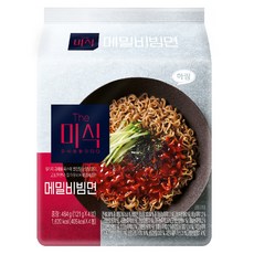 더미식 메밀 비빔면 121g, 4개