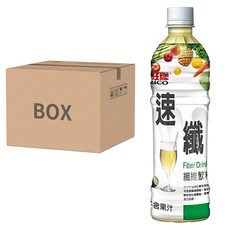 RICO 紅牌 速纖纖維飲料，含小麥水溶性纖維，495毫升, 495ml, 96瓶