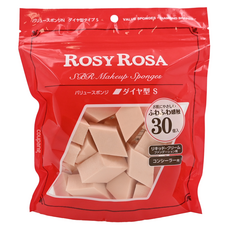ROSY ROSA 粉底液粉撲 菱型, 30個入 SBR材質, 1包