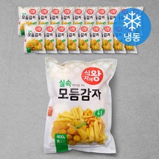 식자재왕 실속모듬감자 (냉동), 400g, 20개