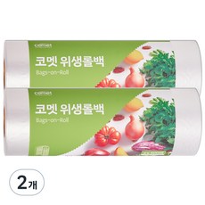 코멧 위생롤백 중형 25 x 35cm 600매, 2개, 600개입 2개, 600매입