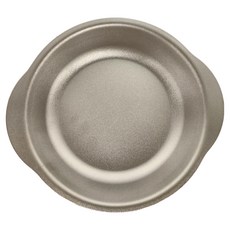 鎧斯鈦 厚實7吋餐盤 Ti5392, 22.1x19.8x3cm, 334g, 500ml, 純鈦, 砂光, 1個