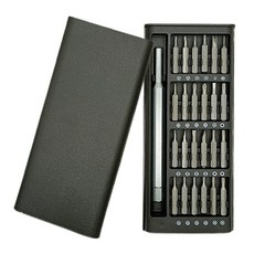 螺絲起子工具組 24合1 S2鋼螺絲頭, 360度旋轉帽, 1組