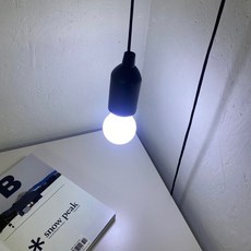 吸引人的LED燈串裝飾小夜燈, 日光色（黑色）