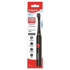 Colgate 高露潔 3D音波黑炭極淨電動牙刷, 1支, 不適用