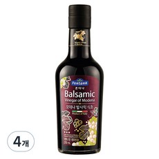 폰타나 모데나 발사믹 식초 실버라벨, 250ml, 4개