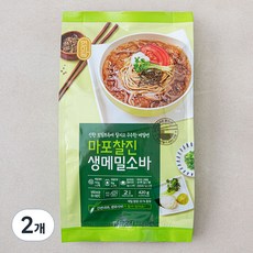 마포식품 찰진 생 메밀소바 2인분, 420g, 2개
