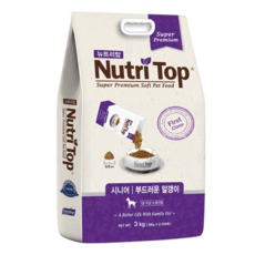  뉴트리탑 시니어 소프트사료, 닭, 3kg, 1개 