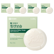 GREEN FINGER 綠手指 孩童保濕香皂, 80g, 5盒