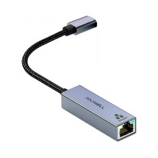 POLYWELL 寶利威爾 USB3.0 Type-C 1G千兆外接網卡, PW15-T02-A046, 1個