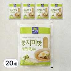 면사랑 동치미맛 냉면육수, 340g, 20개 340g, 20개