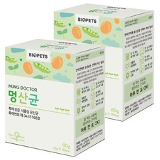 바이오펫츠 멍산균 강아지 유산균 30p, 2개