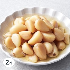 반찬단지 알마늘 절임, 1kg, 2개