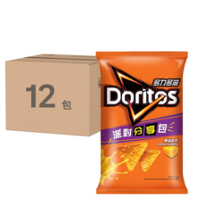 Doritos 多力多滋 玉米片分享包 黃金起司, 156g, 12包