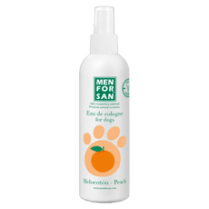 MEN FOR SAN 犬用香水 蜜桃香, 中性PH值配方 不含酒精, 125ml, 1瓶