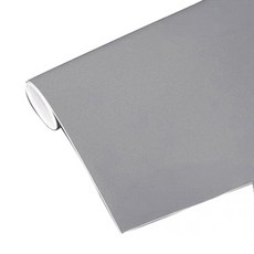 WA 防水自黏壁紙 簡約素色磨砂, 60cm寬, 高品質環保PVC材質, 60 x 300 cm, 深灰色