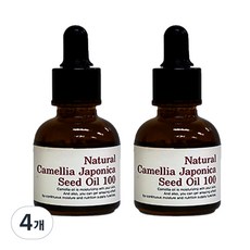 스킨아이 내추럴 발효 동백 오일, 20ml, 4개