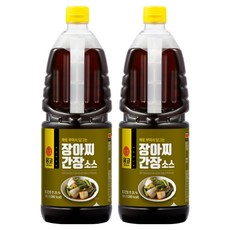 몽고간장 장아찌 간장소스, 2개, 1.8L