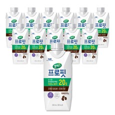 셀렉스 프로핏 웨이프로틴 아메리카노, 330ml, 12개