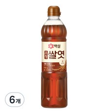 백설 조청 쌀엿, 700g, 6개